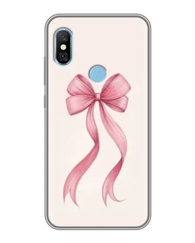 Чохол для Xiaomi Redmi 6 pro з картинкою «Рожевий бант» Чохол для Xiaomi Redmi 6 pro з картинкою «Рожевий бант»