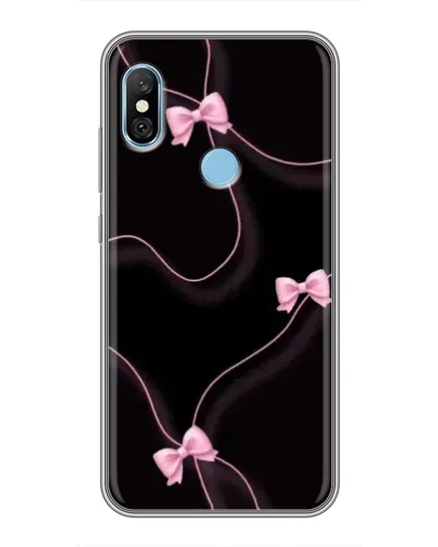 Чохол для Xiaomi Redmi 6 pro з картинкою «Рожеві стрічки» Чохол для Xiaomi Redmi 6 pro з картинкою «Рожеві стрічки»