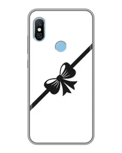 Чохол для Xiaomi Redmi 6 pro з картинкою «Діагональний бант»