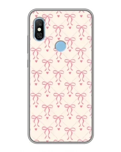 Чохол для Xiaomi Redmi 6 pro з картинкою «Рожеві бантики Coquette» Чохол для Xiaomi Redmi 6 pro з картинкою «Рожеві бантики Coquette»