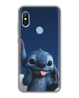 Чохол для Xiaomi Redmi 6 pro з картинкою «Стіч у хмарах»