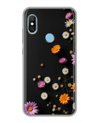 Чохол для Xiaomi Redmi 6 pro з картинкою «Квіткова композиція»