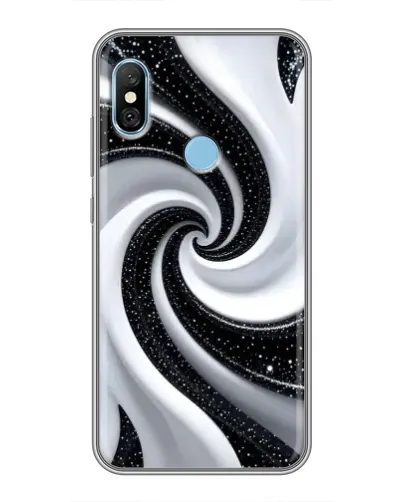 Чохол для Xiaomi Redmi 6 pro з картинкою «Чорно-біла спіраль» Чохол для Xiaomi Redmi 6 pro з картинкою «Чорно-біла спіраль»