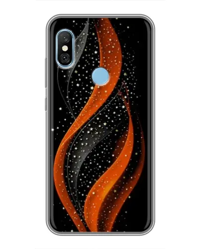 Чохол для Xiaomi Redmi 6 pro з картинкою «Вогняна зоряна хвиля» Чохол для Xiaomi Redmi 6 pro з картинкою «Вогняна зоряна хвиля»