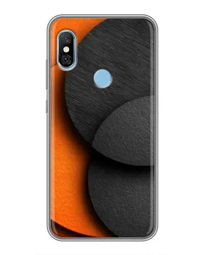 Чохол для Xiaomi Redmi 6 pro з картинкою «Геометрія помаранчевих кіл» Чохол для Xiaomi Redmi 6 pro з картинкою «Геометрія помаранчевих кіл»