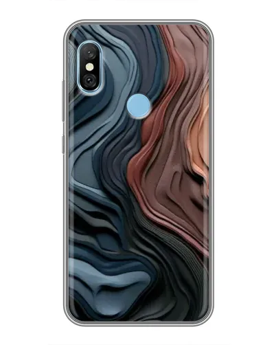 Чохол для Xiaomi Redmi 6 pro з картинкою «Кольорові хвилі каньйону» Чохол для Xiaomi Redmi 6 pro з картинкою «Кольорові хвилі каньйону»