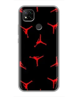 Чехол для Xiaomi Redmi 9c с картинкой «Jordan Red Pattern» Чехол для Xiaomi Redmi 9c с картинкой «Jordan Red Pattern»