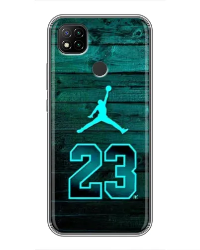 Чехол для Xiaomi Redmi 9c с картинкой «Jordan Cyan 23» Чехол для Xiaomi Redmi 9c с картинкой «Jordan Cyan 23»