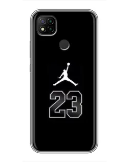 Чехол для Xiaomi Redmi 9c с картинкой «Jordan Flight 23»