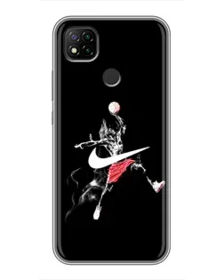 Чехол для Xiaomi Redmi 9c с картинкой «Jordan Jumpman»