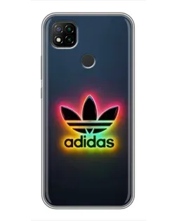 Чохол для Xiaomi Redmi 9c з картинкою «Неоновий Adidas»