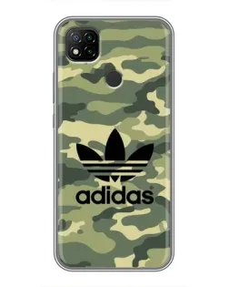 Чохол для Xiaomi Redmi 9c з картинкою «Мілітарі стиль Adidas»