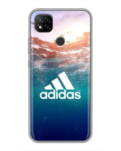 Чохол для Xiaomi Redmi 9c з картинкою «Океанська глибина адідас» Чохол для Xiaomi Redmi 9c з картинкою «Океанська глибина адідас»