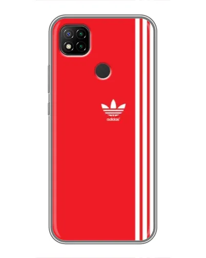 Чохол для Xiaomi Redmi 9c з картинкою «Червоний мінімалізм Adidas» Чохол для Xiaomi Redmi 9c з картинкою «Червоний мінімалізм Adidas»