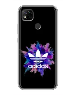 Чохол для Xiaomi Redmi 9c з картинкою «Вибух фарб Adidas»