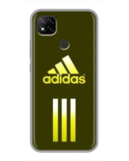 Чохол для Xiaomi Redmi 9c з картинкою «Оливковий градієнт Adidas»