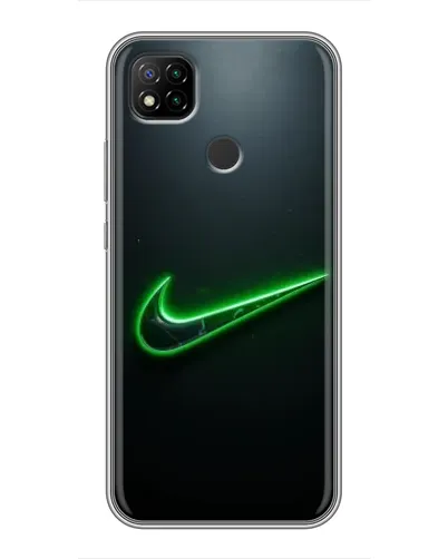 Чохол для Xiaomi Redmi 9c з картинкою «Неоновий контур Nike» Чохол для Xiaomi Redmi 9c з картинкою «Неоновий контур Nike»
