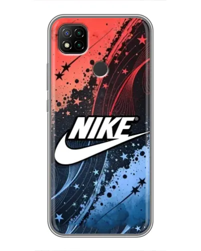 Чохол для Xiaomi Redmi 9c з картинкою «Градієнтний принт Найк» Чохол для Xiaomi Redmi 9c з картинкою «Градієнтний принт Найк»