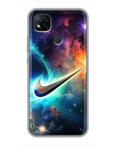 Чохол для Xiaomi Redmi 9c з картинкою «Космічний Nike Swoosh» Чохол для Xiaomi Redmi 9c з картинкою «Космічний Nike Swoosh»