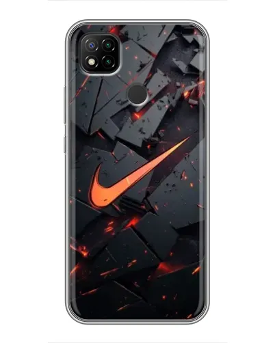 Чохол для Xiaomi Redmi 9c з картинкою «Nike — ефект розломів» Чохол для Xiaomi Redmi 9c з картинкою «Nike — ефект розломів»