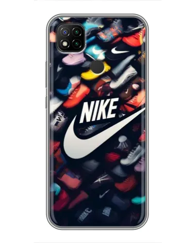 Чохол для Xiaomi Redmi 9c з картинкою «Колекція кросівок Nike» Чохол для Xiaomi Redmi 9c з картинкою «Колекція кросівок Nike»