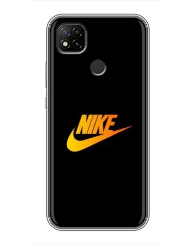 Чохол для Xiaomi Redmi 9c з картинкою «Золотий логотип Nike» Чохол для Xiaomi Redmi 9c з картинкою «Золотий логотип Nike»