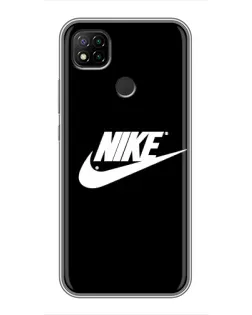 Чохол для Xiaomi Redmi 9c з картинкою «Мазки фарби Nike»