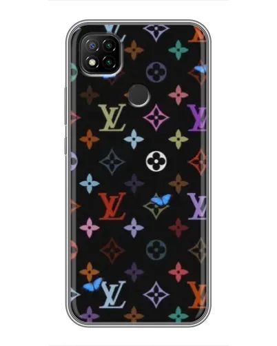 Чохол для Xiaomi Redmi 9c з картинкою «Кольорова монограма LV» Чохол для Xiaomi Redmi 9c з картинкою «Кольорова монограма LV»