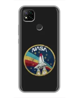 Чехол для Xiaomi Redmi 9c с картинкой «NASA — эмблема миссии» Чехол для Xiaomi Redmi 9c с картинкой «NASA — эмблема миссии»