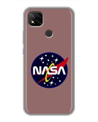 Чохол для Xiaomi Redmi 9c з картинкою «NASA — ретро космос» Чохол для Xiaomi Redmi 9c з картинкою «NASA — ретро космос»