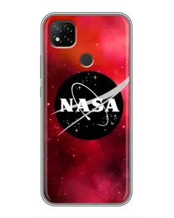 Чехол для Xiaomi Redmi 9c с картинкой «NASA — красная туманность» Чехол для Xiaomi Redmi 9c с картинкой «NASA — красная туманность»