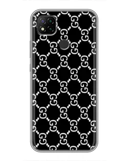 Чехол для Xiaomi Redmi 9c с картинкой «Gucci — сетчатый паттерн» Чехол для Xiaomi Redmi 9c с картинкой «Gucci — сетчатый паттерн»