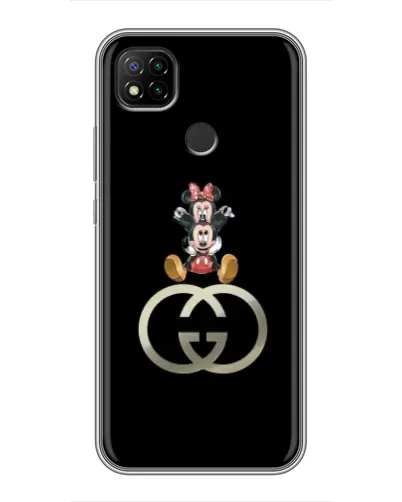 Чохол для Xiaomi Redmi 9c з картинкою «Мінні Маус на лого» Чохол для Xiaomi Redmi 9c з картинкою «Мінні Маус на лого»