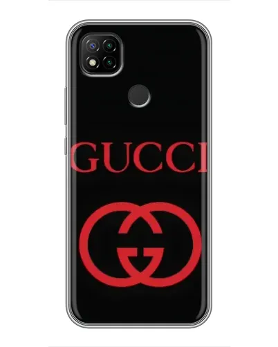 Чохол для Xiaomi Redmi 9c з картинкою «Gucci — червоний логотип» Чохол для Xiaomi Redmi 9c з картинкою «Gucci — червоний логотип»