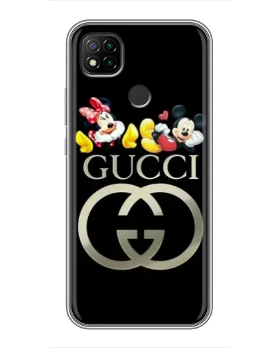 Чохол для Xiaomi Redmi 9c з картинкою «Gucci — герої Disney» Чохол для Xiaomi Redmi 9c з картинкою «Gucci — герої Disney»