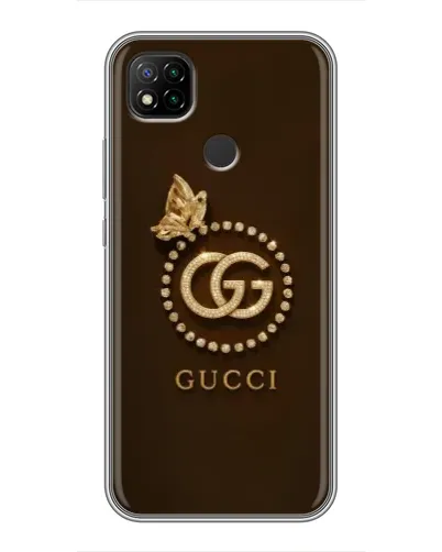 Чохол для Xiaomi Redmi 9c з картинкою «Gucci — золотий метелик» Чохол для Xiaomi Redmi 9c з картинкою «Gucci — золотий метелик»