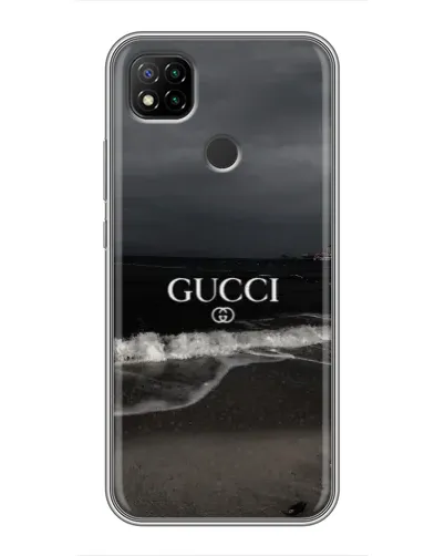 Чохол для Xiaomi Redmi 9c з картинкою «Gucci — морський прибій» Чохол для Xiaomi Redmi 9c з картинкою «Gucci — морський прибій»