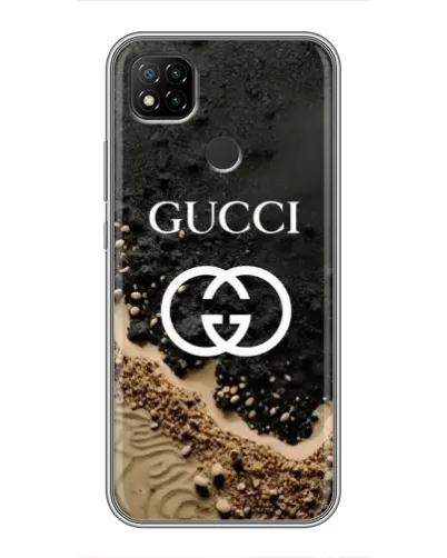 Чохол для Xiaomi Redmi 9c з картинкою «Gucci — піщані дюни» Чохол для Xiaomi Redmi 9c з картинкою «Gucci — піщані дюни»