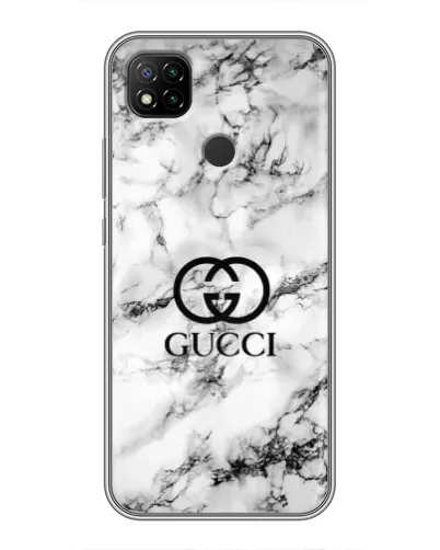 Чохол для Xiaomi Redmi 9c з картинкою «Gucci — мармуровий шик» Чохол для Xiaomi Redmi 9c з картинкою «Gucci — мармуровий шик»