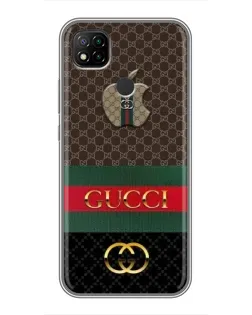 Чохол для Xiaomi Redmi 9c з картинкою «Gucci — брендований десерт»