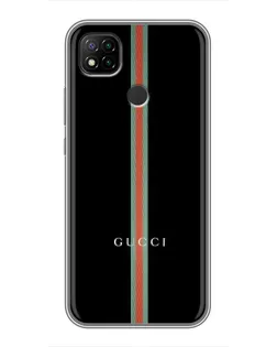 Чохол для Xiaomi Redmi 9c з картинкою «Gucci — строга лінія»