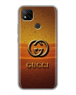 Чохол для Xiaomi Redmi 9c з картинкою «Gucci — сонячний градієнт»