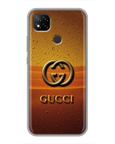 Чехол для Xiaomi Redmi 9c с картинкой «Gucci — солнечный градиент» Чехол для Xiaomi Redmi 9c с картинкой «Gucci — солнечный градиент»