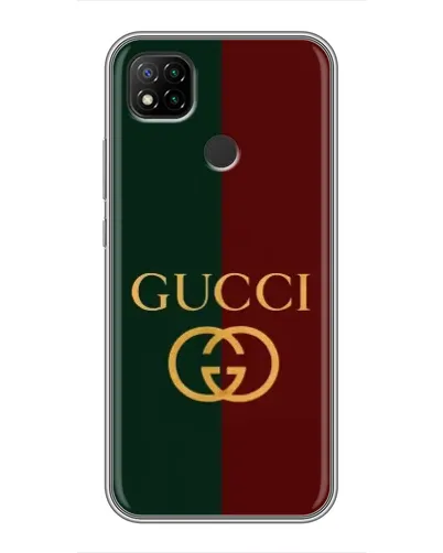 Чехол для Xiaomi Redmi 9c с картинкой «Gucci — темно-зеленый градиент» Чехол для Xiaomi Redmi 9c с картинкой «Gucci — темно-зеленый градиент»