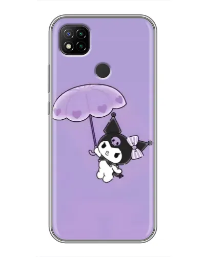 Чохол для Xiaomi Redmi 9c з картинкою «Kuromi з парасолькою» Чохол для Xiaomi Redmi 9c з картинкою «Kuromi з парасолькою»