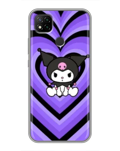 Чохол для Xiaomi Redmi 9c з картинкою «Kuromi та фіолетові серця» Чохол для Xiaomi Redmi 9c з картинкою «Kuromi та фіолетові серця»