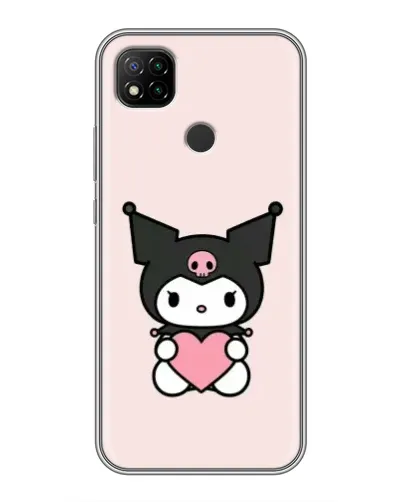 Чохол для Xiaomi Redmi 9c з картинкою «Kuromi та серце» Чохол для Xiaomi Redmi 9c з картинкою «Kuromi та серце»