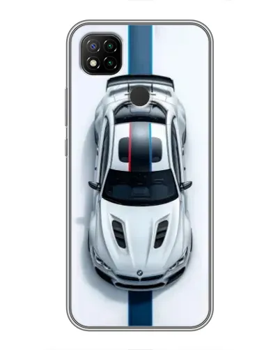 Чехол для Xiaomi Redmi 9c с картинкой «Вид сверху — BMW M» Чехол для Xiaomi Redmi 9c с картинкой «Вид сверху — BMW M»