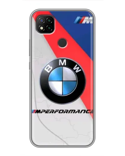 Чехол для Xiaomi Redmi 9c с картинкой «BMW Performance стиль» Чехол для Xiaomi Redmi 9c с картинкой «BMW Performance стиль»