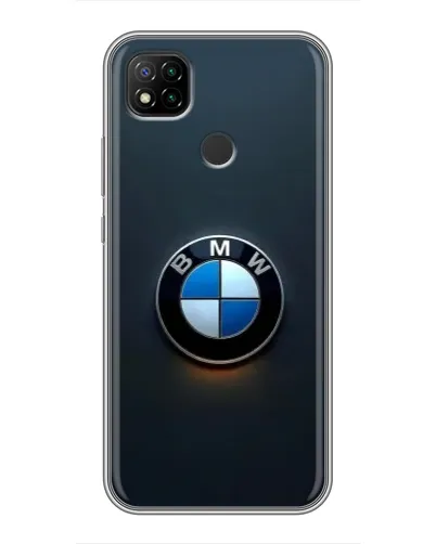 Чехол для Xiaomi Redmi 9c с картинкой «Логотип BMW — минимализм» Чехол для Xiaomi Redmi 9c с картинкой «Логотип BMW — минимализм»